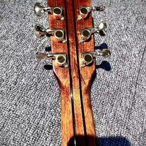 RTS Master-Level 41-Zoll Akustikgitarre Professionell Handgefertigt mit Ebenholzgriffbrett für Fingerpicking ohne Cutaway - Product Image 4