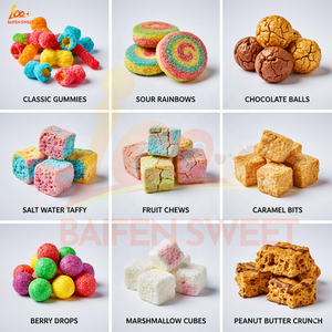 OEM Factory for Trendy <strong>Freeze</strong> <strong>Dried</strong> Gummies &amp; Candy | Crunchy &amp; Intense Flavor - Product Image 1