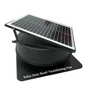Australia Industrial Vortex Heat Extraction Tools Solar Battery Off Grid Powered DC Eco Fan Outdoor Roof Ventilation