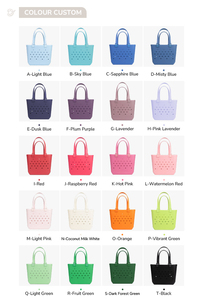 Sac de plage ouvert en EVA personnalisé avec logo, sac en EVA imperméable et durable pour la salle de sport en plein air, les voyages, sac à main Croc - Product Image 6