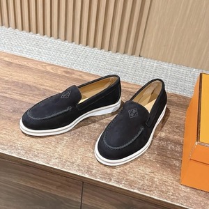 Zapatos Mocasines de Cuero Vacuno Genuino para Hombre, Estilo Italiano, Planos, Casuales, para Caminar y Conducir - Product Image 6