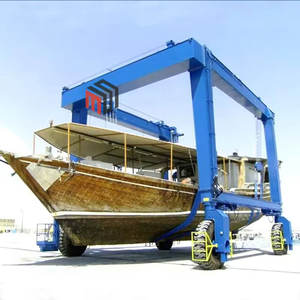 Barche a vela su misura Yacht Marine Travelift paranco 100t 150t 200t 300t 400t 600 1000 Ton Mbh Mobile Boat paranco prezzo - Product Image 3
