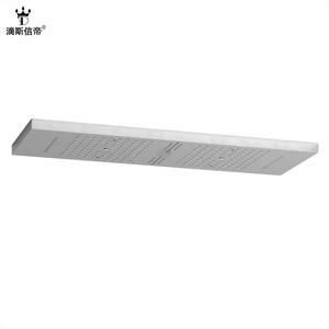 Cabezal de Ducha de Lluvia en Cascada Montado en el Techo, Acero Inoxidable, Luz LED Musical, Sistema de Ducha Multifuncional - Product Image 2