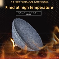 Diffuseur d'air en pierre filtrante oxygénante pour aquarium, haute température, bords frittés, qualité supérieure, Chine