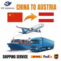 Agent maritime fiable pour l'Autriche, services logistiques, transitaire Chine vers Steyr, fret maritime et aérien DDP, services mondiaux DDP
