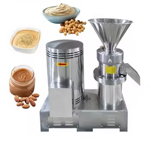 Máquina para hacer mantequilla de leche, molino coloidal de acero inoxidable para pasta de cacahuete/lantera/almendra/pistacho con finura ajustable - Product Image 4