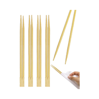 Bâtonnets de bambou jetables écologiques à prix compétitif, carrés, de 220 à 260 mm, pour barbecue, en provenance d'Anhui Huoshan