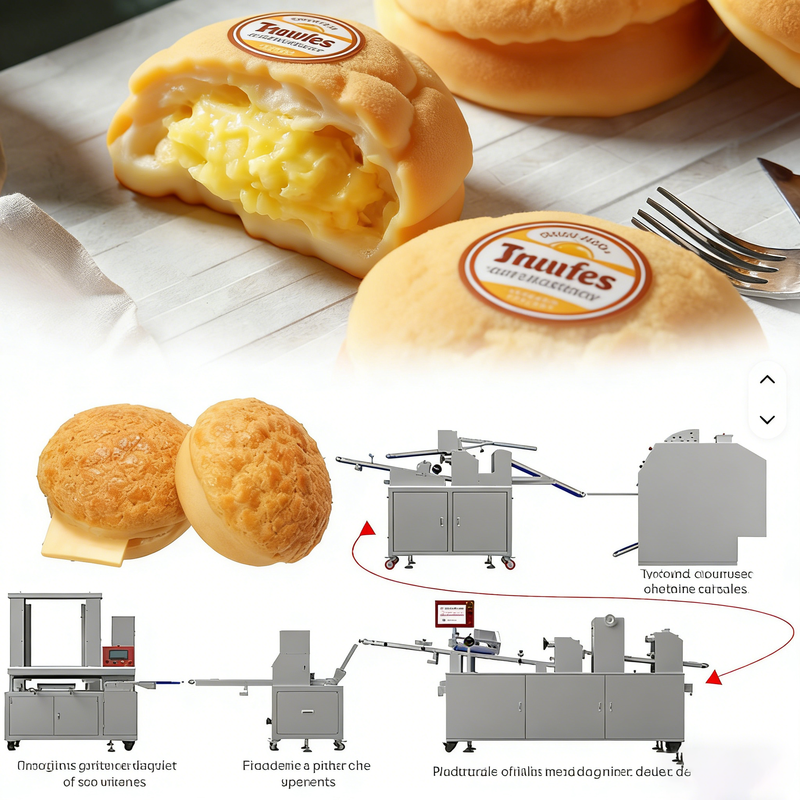 Automatic Productivity Bread Maker Making Machine