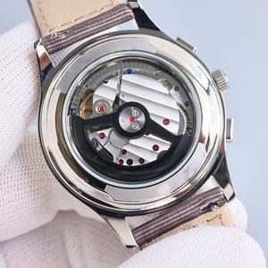 Montre mécanique pour homme en acier inoxydable, fabriquée sur mesure par une usine de premier plan, montre chronographe de haute qualité avec verre saphir - Product Image 4