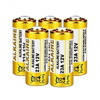 Baterai Alkaline Silinder A23 L1028 12V 23A/27A untuk Bel Pintu, Remote Control & Pemantik Buatan Cina