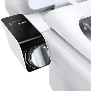 Non-Electric Bidet Attachment For Toilet Self Cleaning Dual Retractable Nozzle Bidet Attachment Spray Bidet