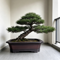 Pot de Plante Simple, Pots Minimalistes pour Arbres, Pot à Bonsaï en Argile Violette de Yixing, Pots de Fleurs Écologiques pour Hôtels, Jardins et Fenêtres