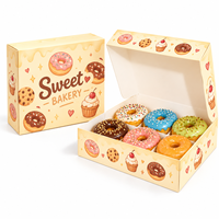 Boîtes à biscuits personnalisées en Chine, boîtes écologiques en carton pour emporter, emballages pour pâtisseries et boulangeries