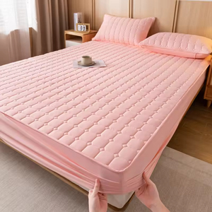 Drap <span class=keywords><strong>housse</strong></span> matelassé doux et luxueux antidérapant, protection de <span class=keywords><strong>matelas</strong></span> à couverture intégrale, literie confortable, <span class=keywords><strong>housse</strong></span> de <span class=keywords><strong>matelas</strong></span> - Product Image 3