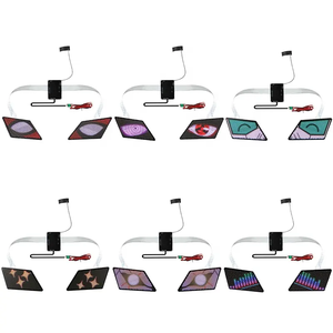 Đèn LED mắt quỷ động, đèn chiếu sáng góc động RGB, màn hình hiển thị, đèn xe nhấp nháy mắt quỷ dành cho xe tải - Product Image 3