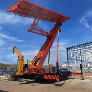 Plataforma Elevadora Hidráulica Profesional de 50m de Altura Máxima para Mantenimiento Industrial y Trabajos Aéreos - Product Image 1