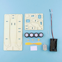 Kits scientifiques pour enfants bricolage éducatif 5 en 1 Kit de télécommande expériences scientifiques jouets à tige pour enfants apprendre voiture Robot mensuel