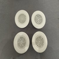 Système CVC moderne réglable, diffuseur ABS détachable, diffuseur de plafond en plastique ultra-fin, intégré, durable, installation facile, air frais