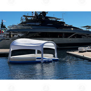 Tente d'île flottante <span class=keywords><strong>de</strong></span> <span class=keywords><strong>camping</strong></span> en plein air robuste tente d'ombrage gonflable à plate-forme flottante <span class=keywords><strong>de</strong></span> mer à vendre - Product Image 3