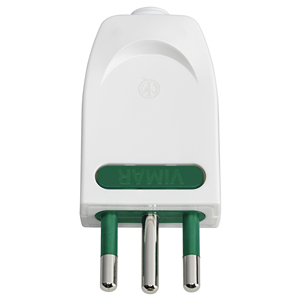 Enchufe Vimar 2P+T 10A Blanco Orientable S11 SPB11 - Product Image 1