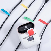 Étiquettes de câble Phomemo pour imprimante d'étiquettes M110/M200/M120/M220