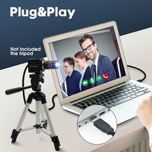 Caméra USB ELP 1MP avec objectif zoom 5-50 mm, obturateur global 720P, 60 ips MJPEG <span class=keywords><strong>monochrome</strong></span> - Product Image 6
