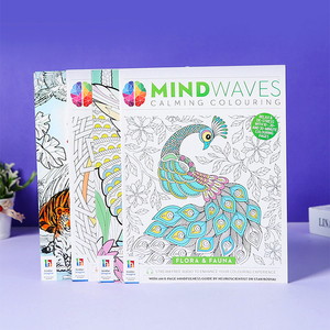 Fashional Arte Personalizzata Carta Magia <span class=keywords><strong>Per</strong></span> <span class=keywords><strong>Adulti</strong></span> Bambini Tavolo <span class=keywords><strong>Da</strong></span> Disegno Pittura Colorazione Stampa del Libro - Product Image 3