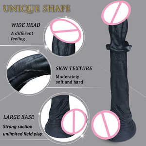 Dildo Mostruoso Irregolare YAQU Giocattolo Fantasy Forma Speciale Texture Realistica Novità per Adulti - Product Image 2