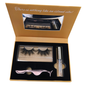 Chino chica maquillaje vacía delineador de ojos ronda de embalaje de lujo Rosa oro bling glitter delineador de ojos rimel - Product Image 4