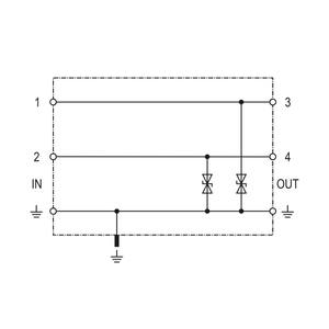 Protecteur de surtension industriel <span class=keywords><strong>12V</strong></span> Parafoudre de contrôle industriel - Product Image 3
