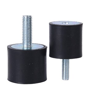 안티 진동 사용자 정의 파이 드 고마 콘 Tornillo 고무 충격 흡수 마운트 버퍼 진동 고무 범퍼 댐퍼 피트 - Product Image 1