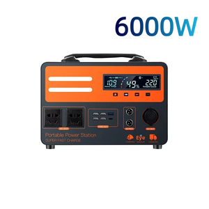 Générateur <span class=keywords><strong>solaire</strong></span> LiFePO4 haute puissance 6000W pour camping-car 4x4, camping, australie, outback, station d'alimentation portable à onde sinusoïdale pure, hors réseau - Product Image 1