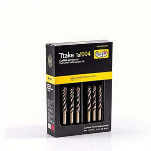 Foret universel en carbure Ttake Ta1004, revêtement Nano TiAlN, forets en carbure 5Xd - Product Image 2