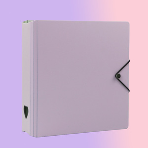 A5 couverture rigide Kpop Photocard Binder 6 anneaux avec feuille de couverture Collection Albumn - Product Image 3