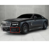 Kit carrosserie en fibre de carbone sèche 3K de haute qualité, style M amélioré, pour Rolls Royce Spectre, avec lame décorative de pare-chocs avant