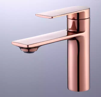 Robinets de salle de bain de style simple MESA bassin coloré robinet en laiton mélangeur de corps en cuivre