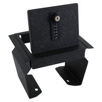 Tuojue métal noir Console montée antivol véhicule pistolet Kits intérieurs sûrs pour Toyota Hilux montage de Console sécurisé
