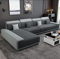 Canapé salon moderne luxe simple grand appartement combinaison costume latex concubine impériale sans démontage et lavage