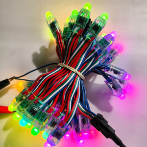 12 mét Silicone tiêm không thấm nước đầy đủ màu sắc <span class=keywords><strong>LED</strong></span> quảng cáo dấu hiệu ánh sáng chuỗi tiếp xúc với ánh sáng lỗ-đấm chữ lập trình - Product Image 2