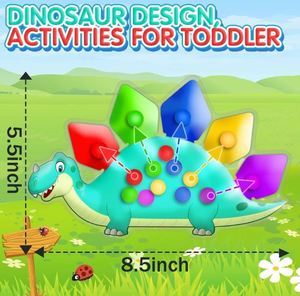 Color Sorting Sensory Toys Turtle Cat Paw Dinosaur Flower Hedgehog Squeeze Toy Anti Stress Animal Custom Color Sorting Gam - Product Image 4