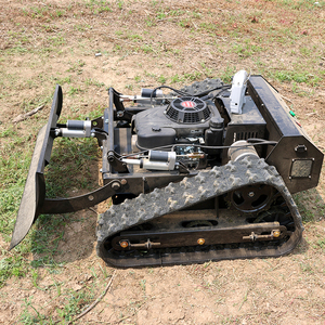 Livraison Gratuite Tondeuse Robot Autotractée à Essence Zéro Turn Télécommandée avec Pelle à Neige - Product Image 3
