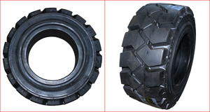 Venta al por mayor nuevo neumático de goma sólida de plástico con rodamiento de bolas Venta caliente 200*50-10 Piezas de montacargas para industrias minoristas - Product Image 3