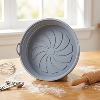 Panier en silicone pour friteuse à air, plateau de cuisson réutilisable, moule en silicone pour pizza, panier à poulet frit, accessoires pour friteuse à air