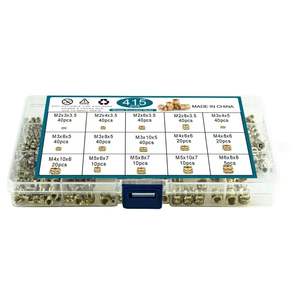 M3 écrou moleté personnalisé insert en laiton pour meubles en plastique - Product Image 5