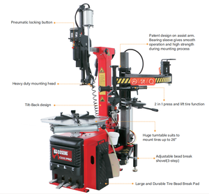 Cambiador <span class=keywords><strong>de</strong></span> neumáticos <span class=keywords><strong>de</strong></span> diseño sin disco y palanca original <span class=keywords><strong>de</strong></span> gama alta <span class=keywords><strong>Coseng</strong></span> C233 para talleres <span class=keywords><strong>de</strong></span> reparación y garajes - Product Image 2