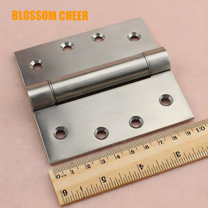 Engsel Pintu Otomatis Hinx House Self Matte Black Modern dari Baja Anti Karat 304 untuk Interior, Sudut Buka 180 Derajat, Penutupan Pintu Otomatis Mudah - Product Image 5