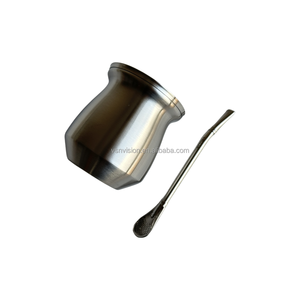 Nuova produzione abrasiva in acciaio inossidabile argentina Yerba mate cup supporta la personalizzazione del logo a colori - Product Image 5