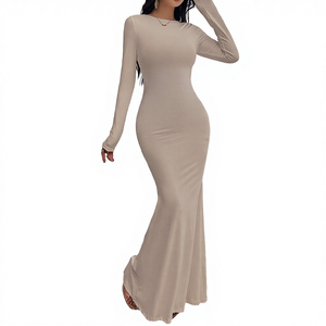 Alxin Grossista <span class=keywords><strong>Online</strong></span> Abito <span class=keywords><strong>Mini</strong></span> Bodycon Sexy da Donna con Vita Impero, Tinta Unita, Primavera Estate, Abbigliamento Casual alla Moda - Product Image 2