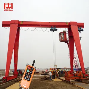 China supplier 3 ton 5 ton 8 ton 10 ton goliath crane single girder gantry crane with wheel for sale