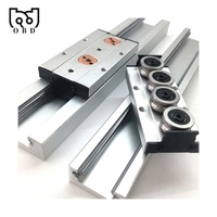 Guide interne et externe à double axe Stk Type T Table coulissante linéaire à vis Module de levage de rail de guidage électrique